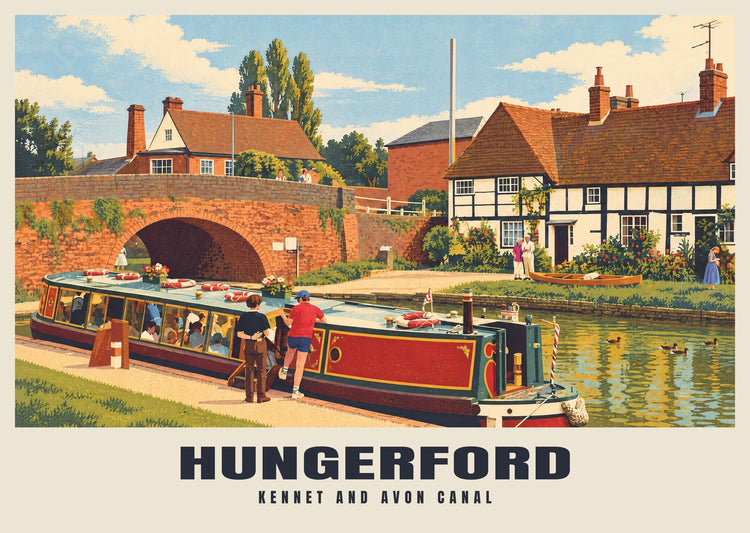 Kennet and Avon Canal, Hungerford Poster