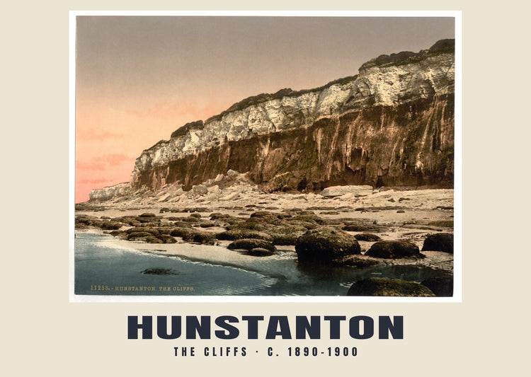 The cliffs, Hunstanton, c. 1890–1900 Heritage Print