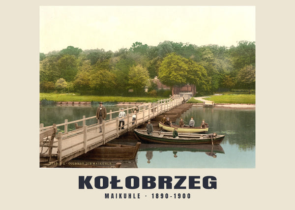 Maikuhle, Kołobrzeg — 1890–1900 · Vintage photochrom print
