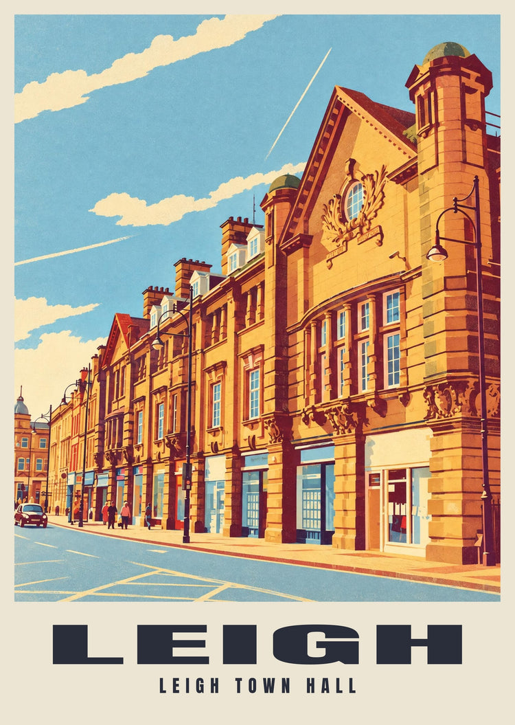 Leigh Town Hall Poster