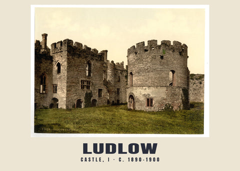Castle, I, Ludlow, c. 1890–1900 Heritage Print