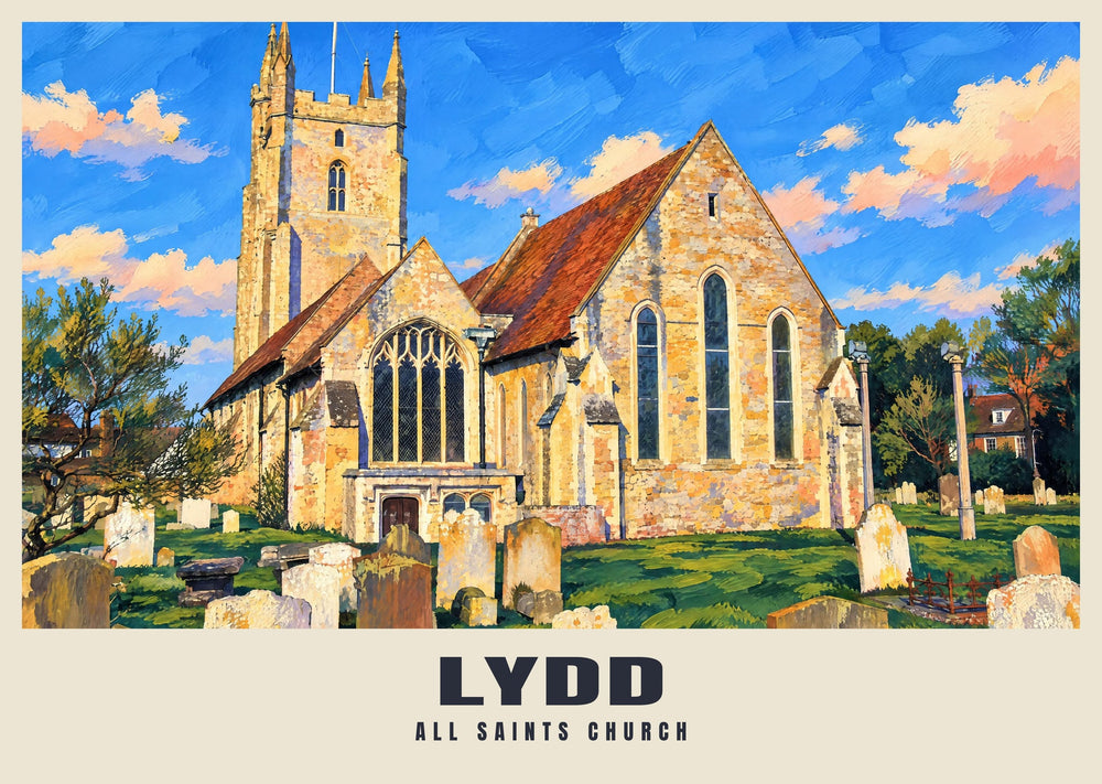 All Saints Church, Lydd Poster