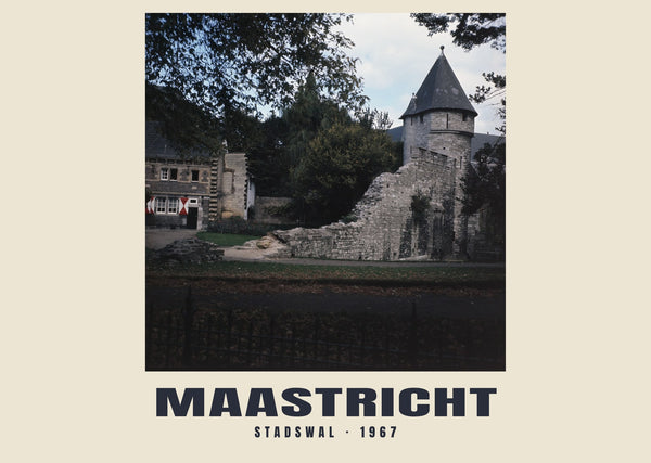 Stadswal, Maastricht — 1967 · Historic photograph print