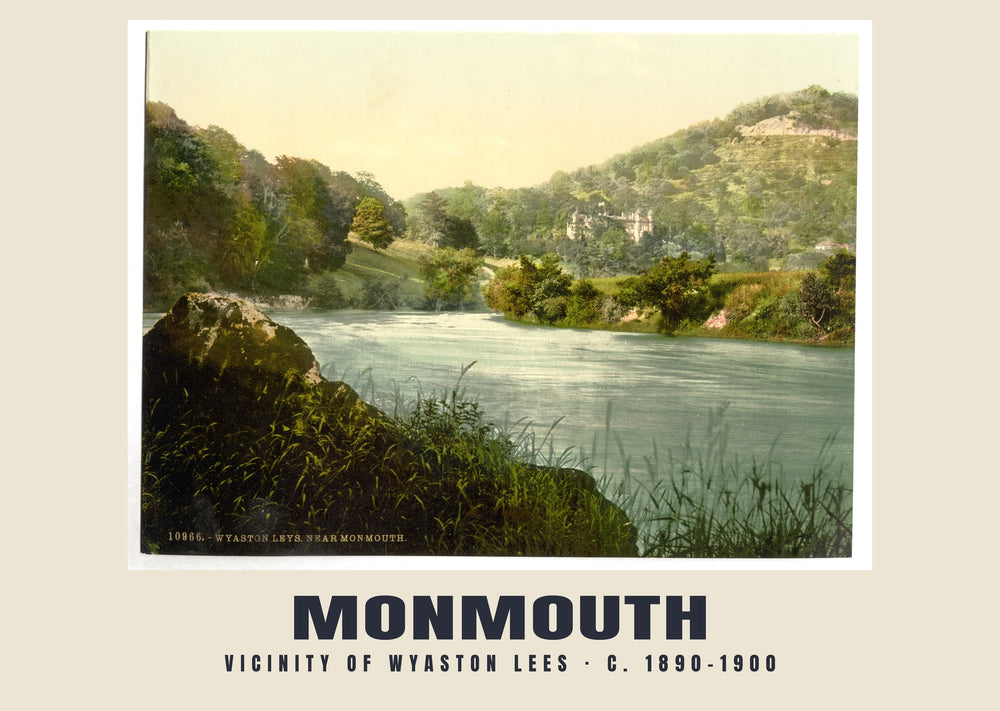 Vicinity of Wyaston Lees, Monmouth, c. 1890–1900 Heritage Print
