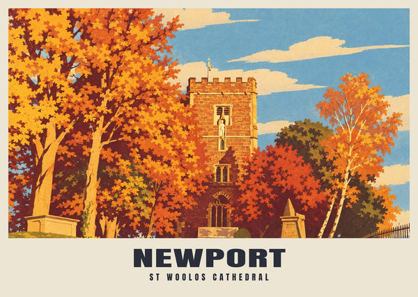 St Woolos Cathedral, Newport Poster