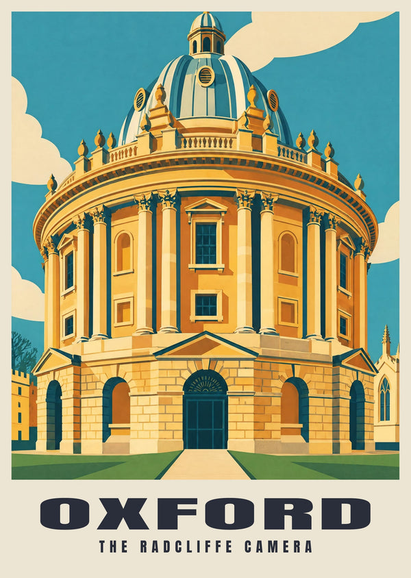 The Radcliffe Camera, Oxford Poster