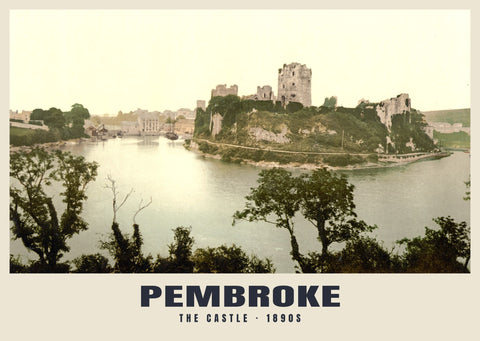 The Castle, Pembroke, c. 1890–1900 Heritage Print