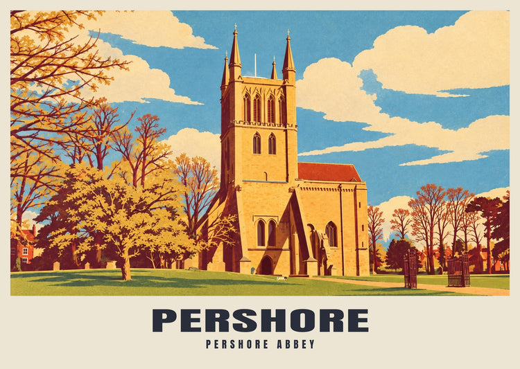 Pershore Abbey Poster