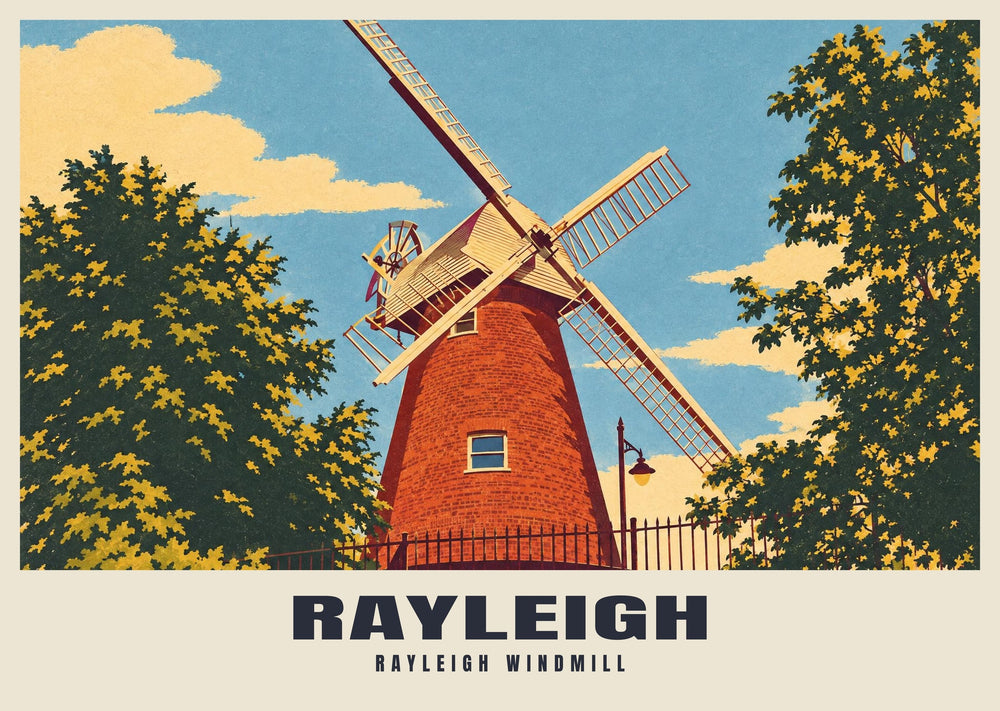 Rayleigh Windmill Poster