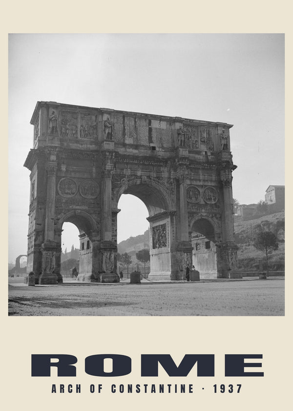 Arch of Constantine, Rome — 1937 · Historic photograph print