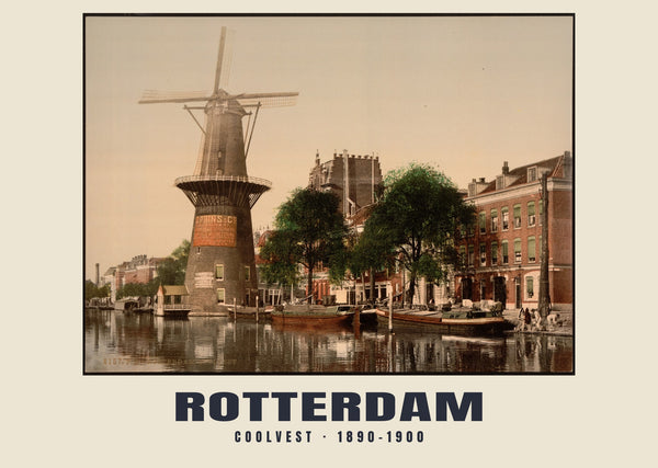 Coolvest, Rotterdam — 1890–1900 · Vintage photochrom print