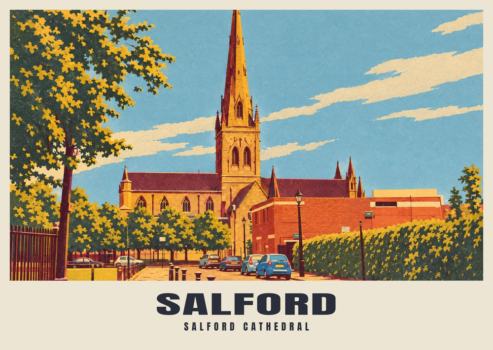 Salford Cathedral Poster