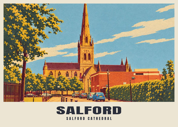Salford Cathedral Poster