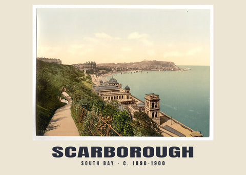 South Bay, Scarborough, c. 1890–1900 Heritage Print