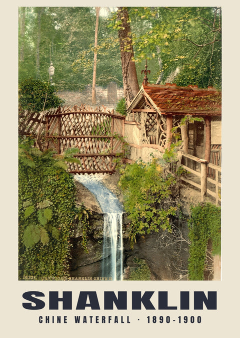 Chine Waterfall, Shanklin — 1890–1900