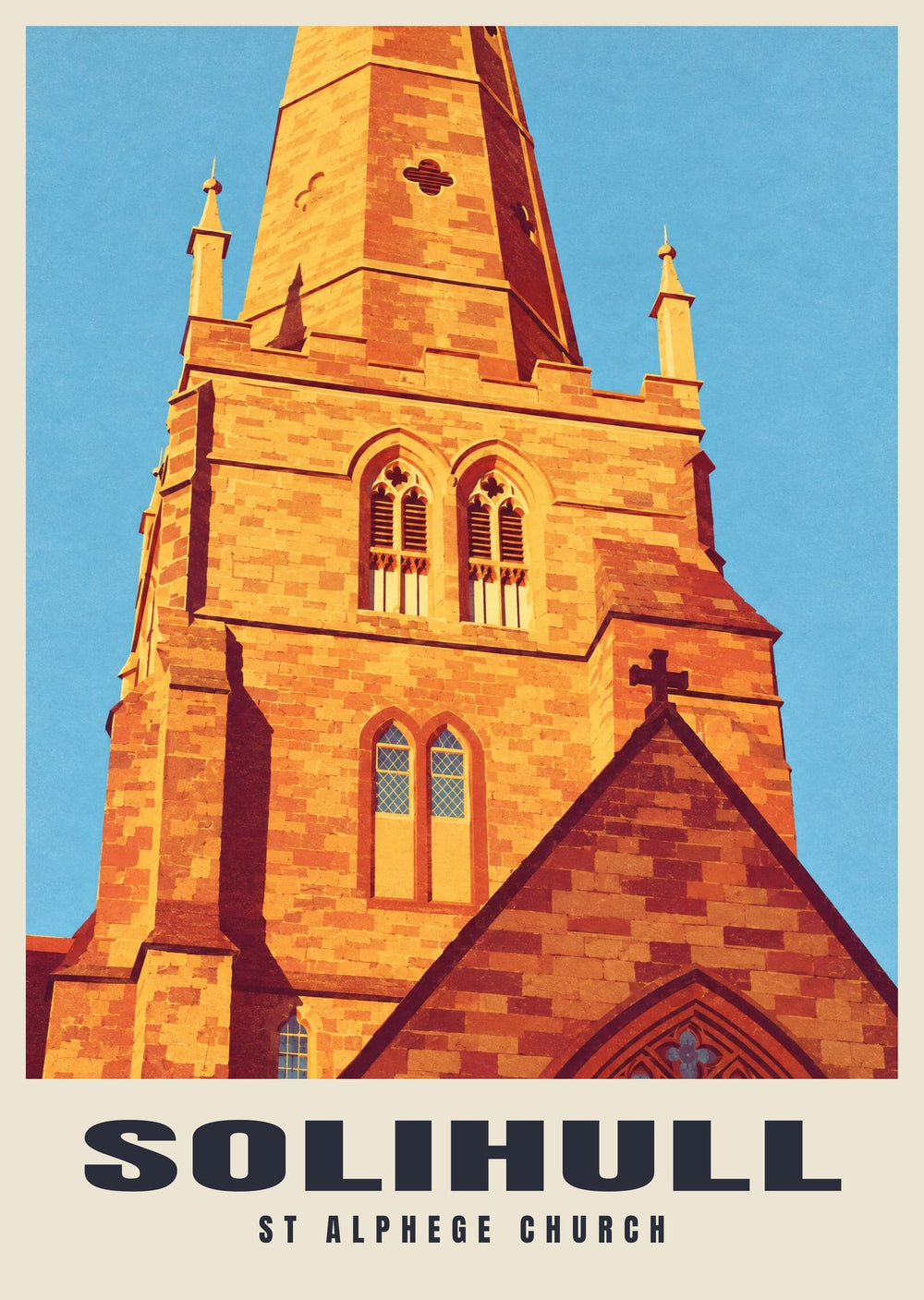 St Alphege Church, Solihull Poster