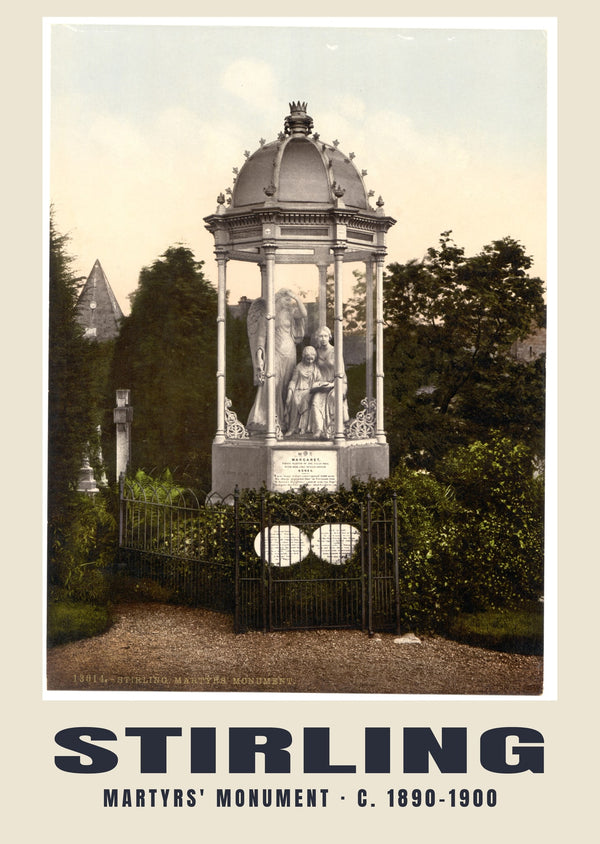 Martyrs' Monument, Stirling, c. 1890–1900 Heritage Print