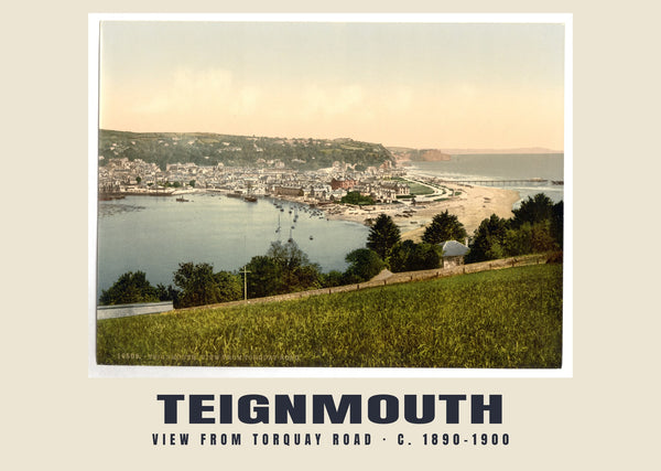 View from Torquay Road, Teignmouth, c. 1890–1900 Heritage Print