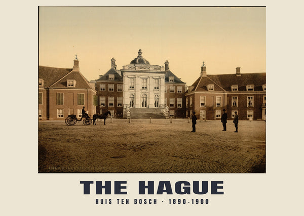 Huis ten Bosch, The Hague — 1890–1900 · Vintage photochrom print