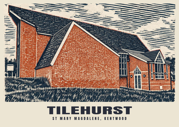 St Mary Magdalene, Kentwood, Tilehurst Poster