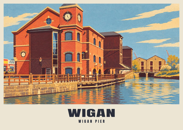 Wigan Pier Poster