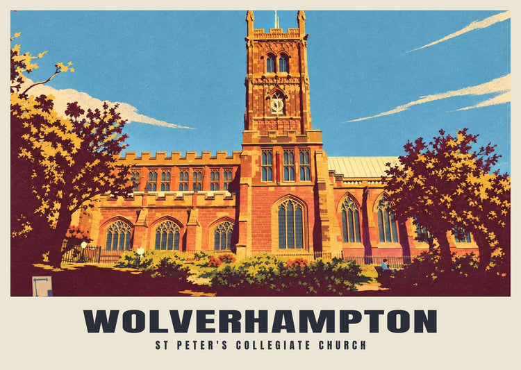 St Peter's Collegiate Church, Wolverhampton Poster