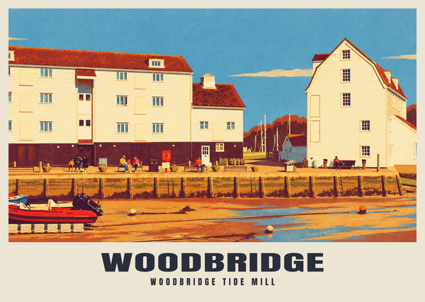 Woodbridge Tide Mill Poster