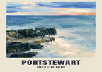 Portstewart — Gouache Art Print
