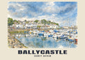 Ballycastle — English Watercolour Art Print