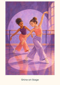 Shine on Stage — Dance Studio Children’s Art Print