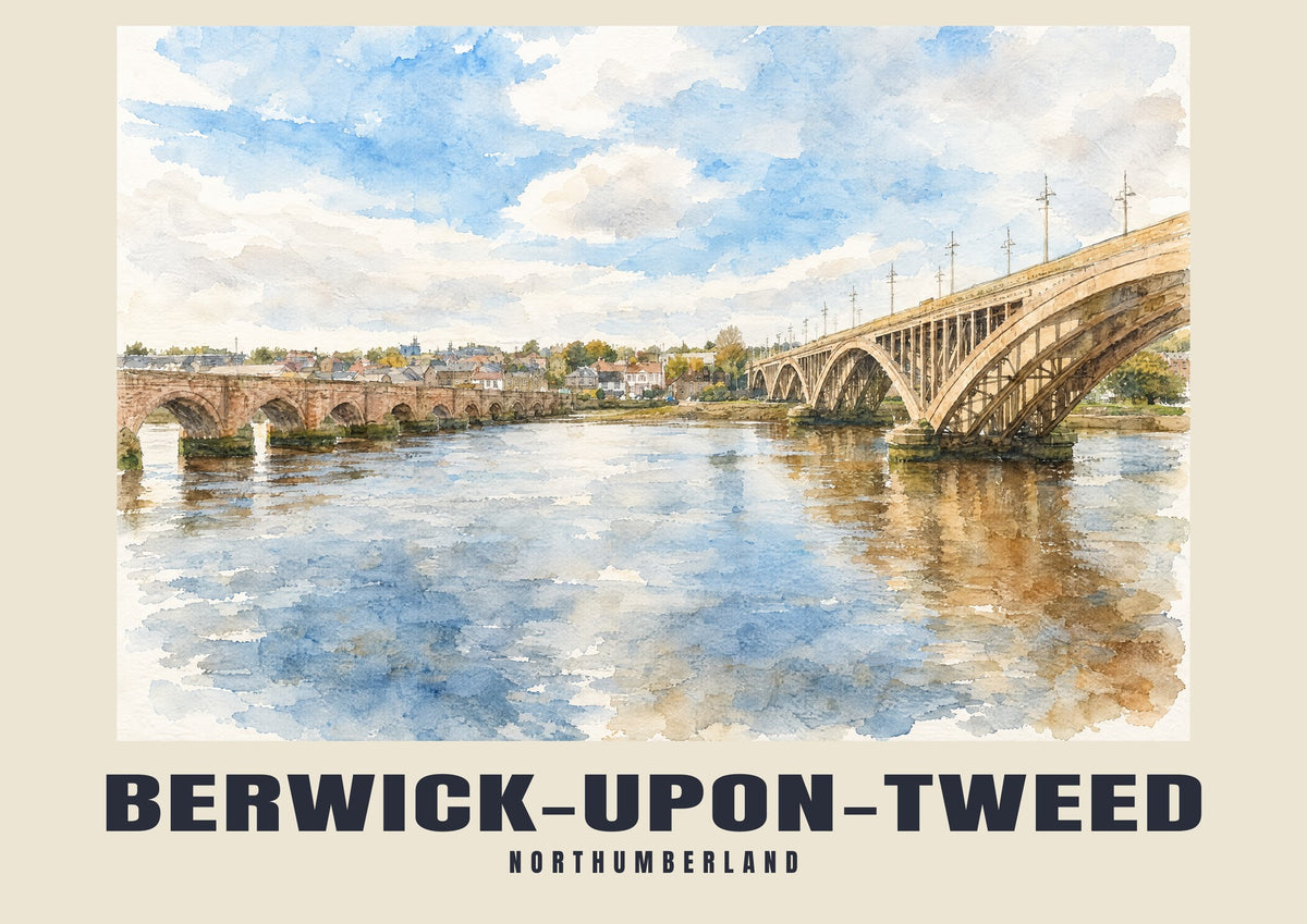 Berwick-upon-Tweed — English Watercolour Art Print