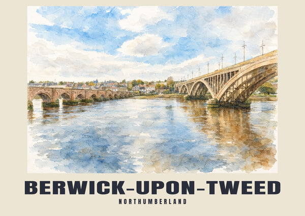 Berwick-upon-Tweed — English Watercolour Art Print