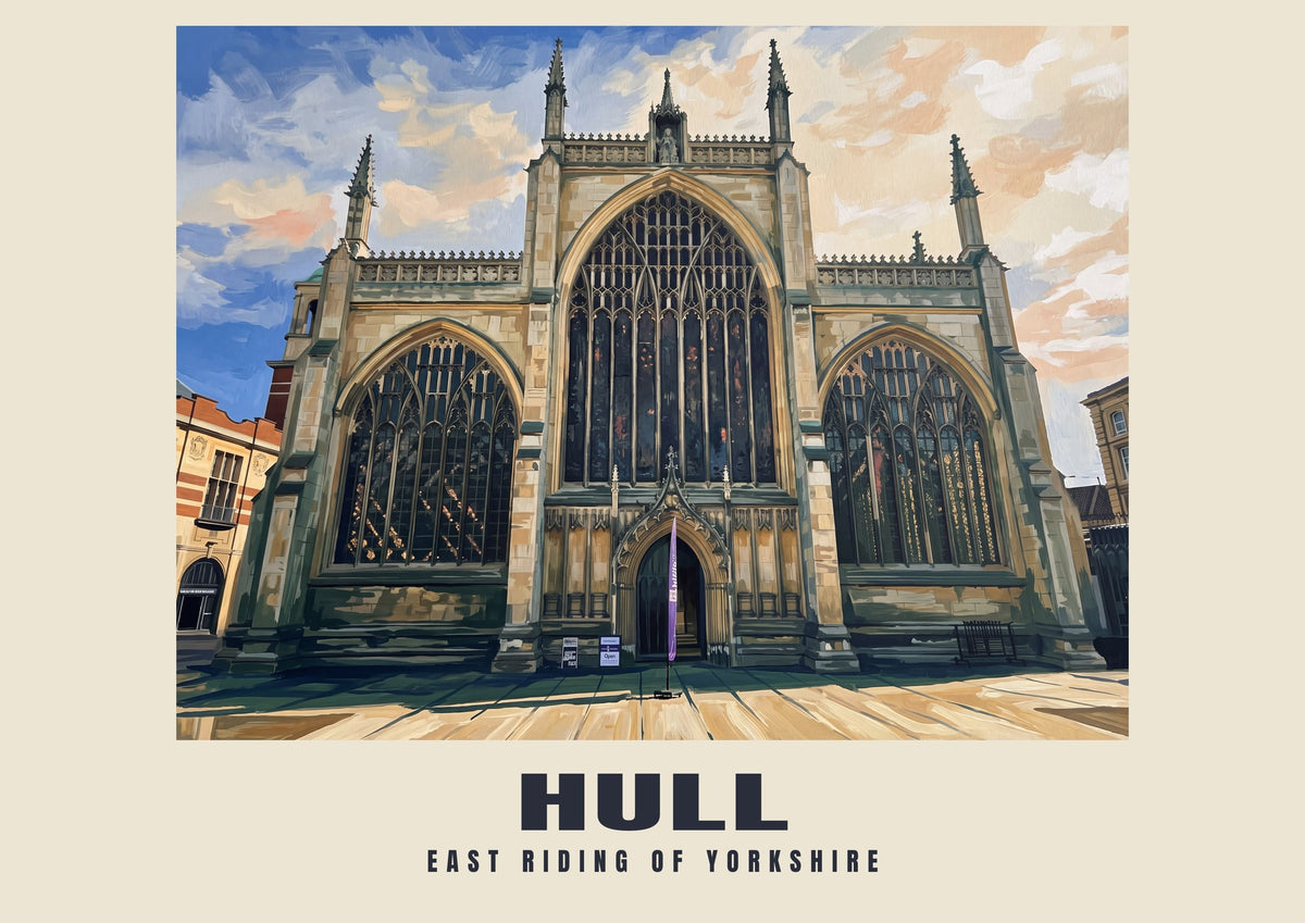 Hull — Gouache Art Print