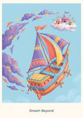 Dream Beyond — Sky Carnival Children’s Art Print