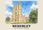 Beverley — English Watercolour Art Print
