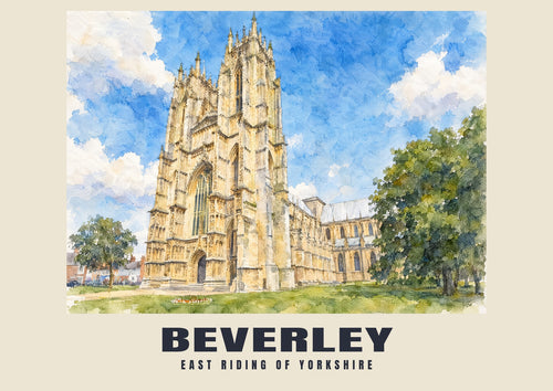Beverley — English Watercolour Art Print