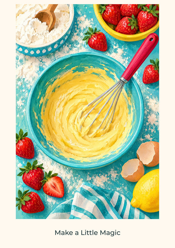 Make a Little Magic — Kitchen Creators Children’s Art Print