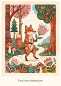 Find Your Adventure — Forest Folk Children’s Art Print
