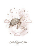 Take Your Time — Ocean Lullabies Nursery Print