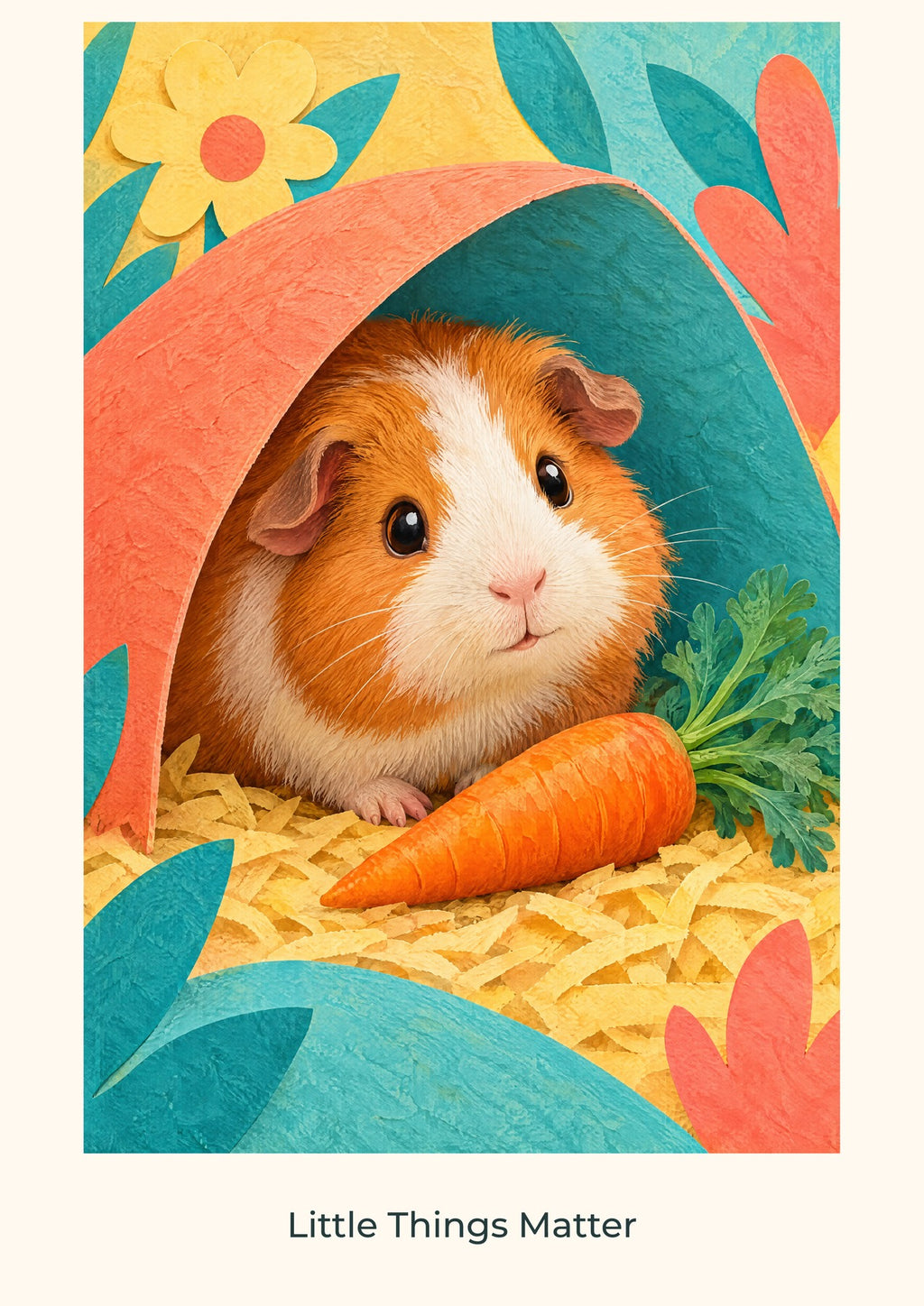 Little Things Matter — Pet Pals Children’s Art Print