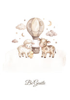 Be Gentle — Farmyard Little Friends Nursery Print