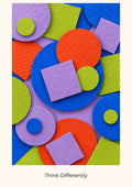 Think Differently — Pattern Play Children’s Art Print
