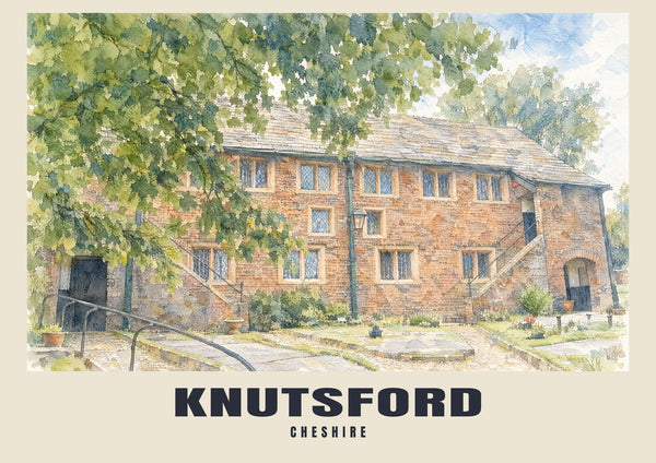 Knutsford — English Watercolour Art Print