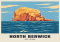 North Berwick — Retro Railway Art Print