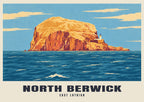 North Berwick — Retro Railway Art Print