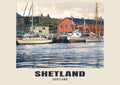 Shetland — Gouache Art Print