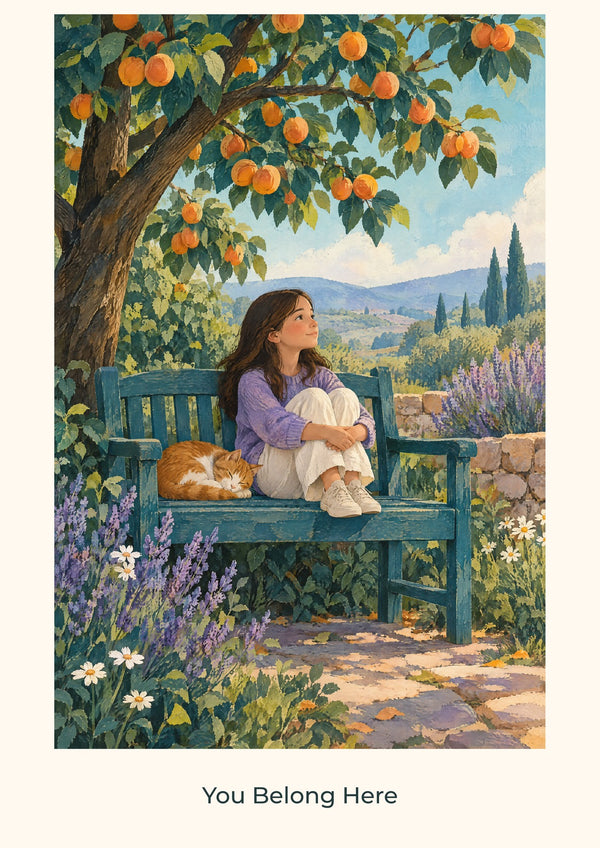 You Belong Here — Quiet Confidence Children’s Art Print