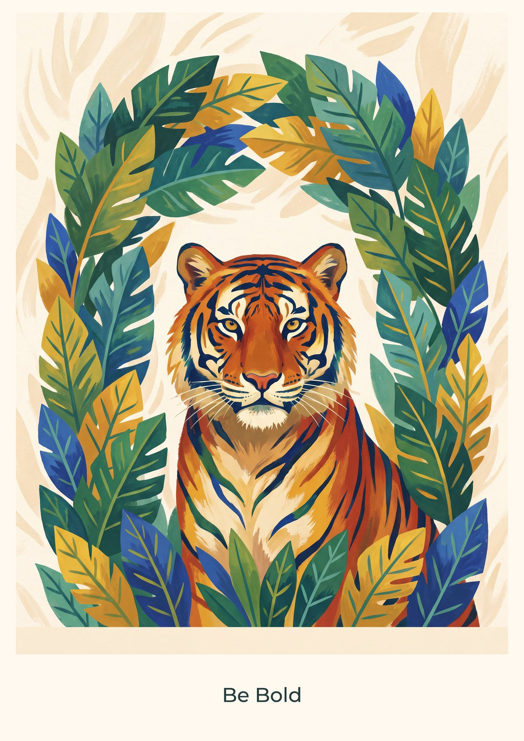 Be Bold — Wild Earth Children’s Art Print