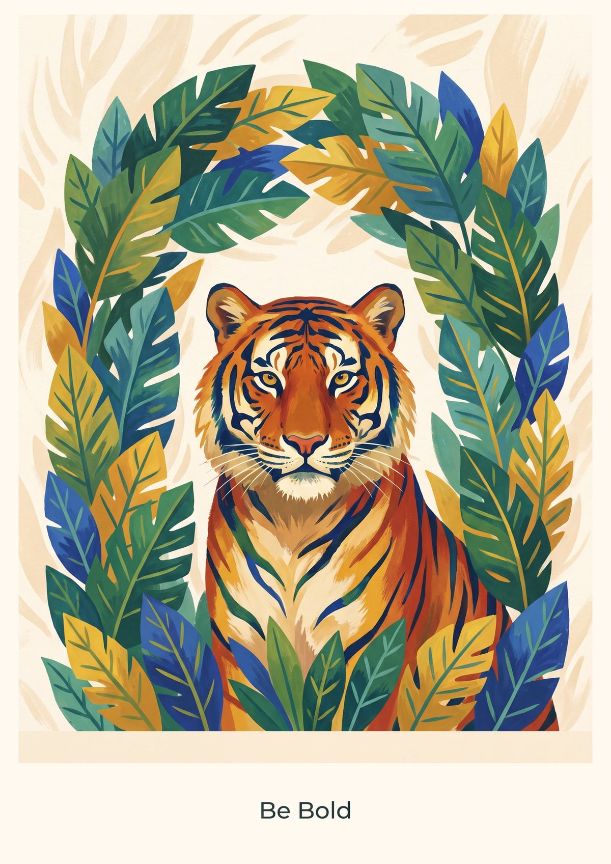 Be Bold — Wild Earth Children’s Art Print