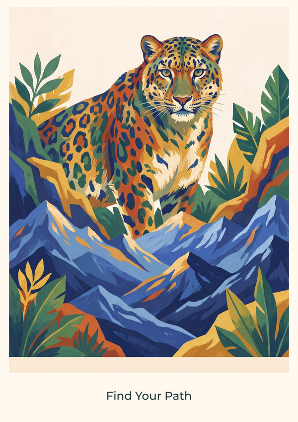 Find Your Path — Wild Earth Children’s Art Print